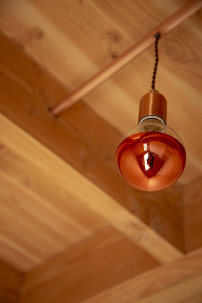 Maison individuelle avec ossature en bois, à Saint-Priest-La-Roche.