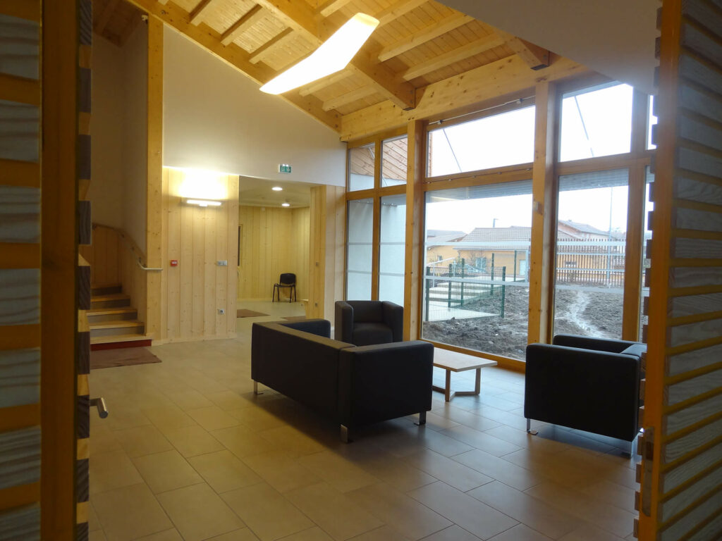 Création du bâtiment pour le Foyer Départemental de l'Enfance et de la Famille de la Loire, à Riorges.