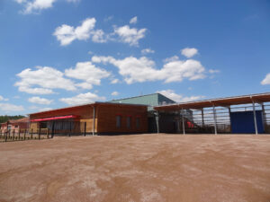 Construction du groupe scolaire de Changy.