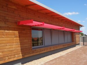 Construction du groupe scolaire de Changy.